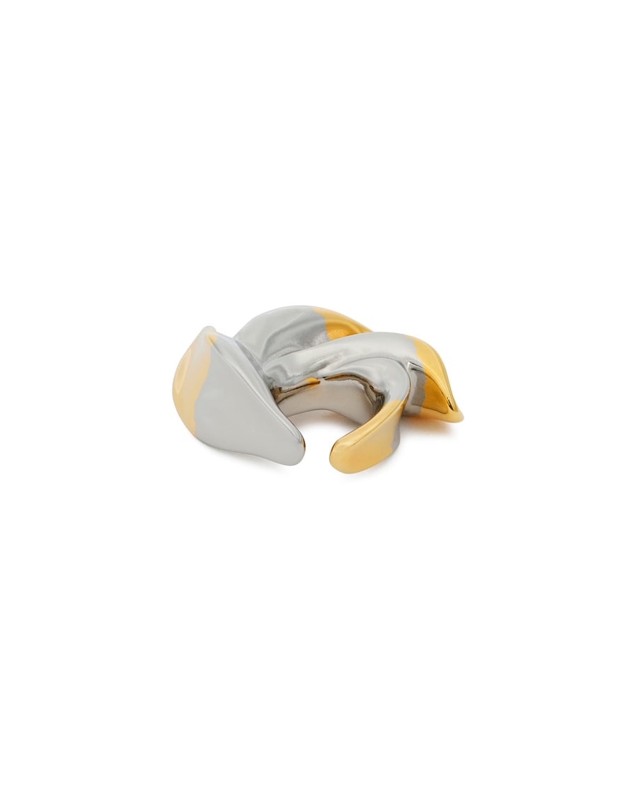 PANCONESI Petali Ear Cuff Argentato, view 4