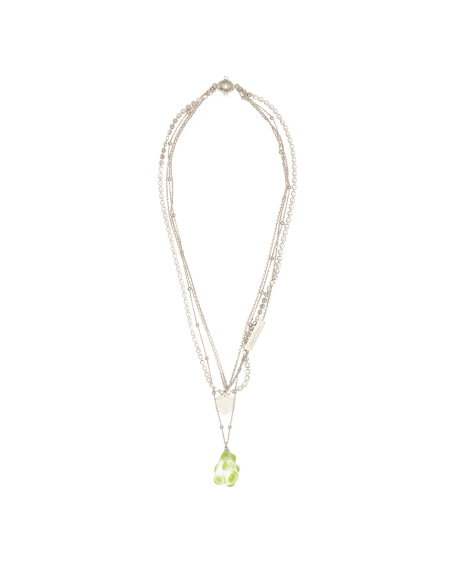 PANCONESI Collana Comet Argentata, view 2