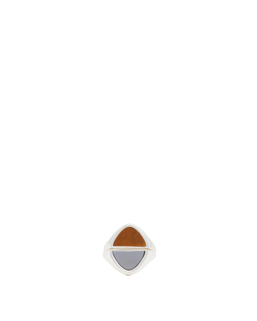 PANCONESI Anello In Due Parti Argento