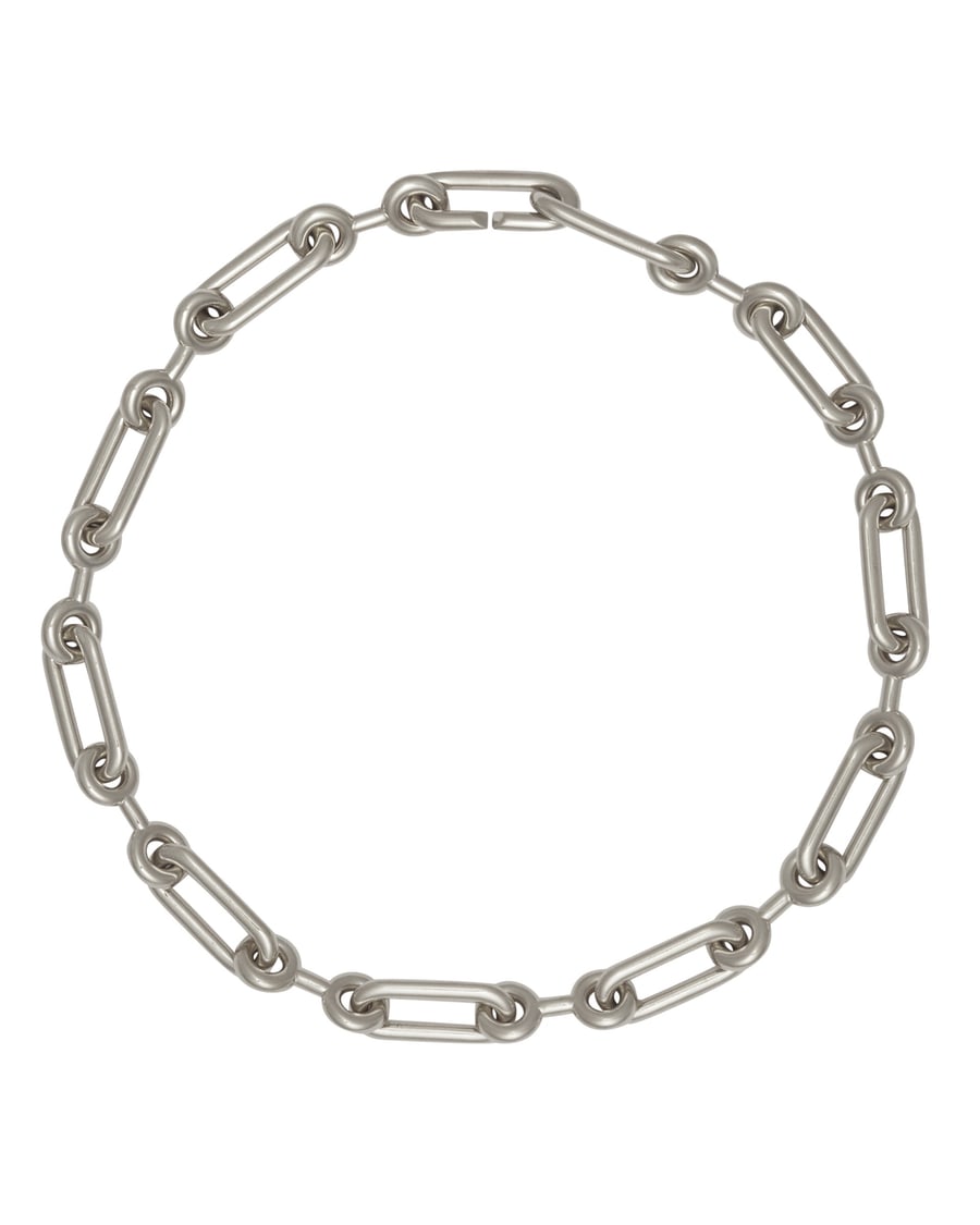 CHARLOTTE CHESNAIS Collana Binary Argento, view 4