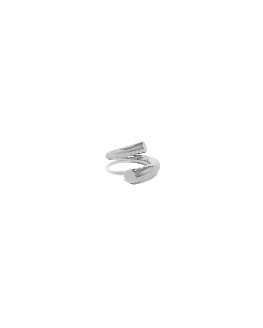 CHARLOTTE CHESNAIS Anello Biseau Argentato, view 2
