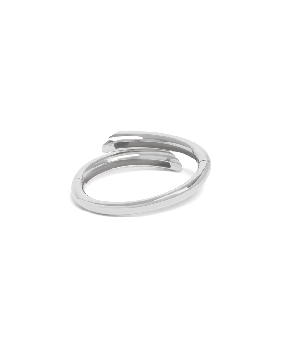 CHARLOTTE CHESNAIS Bracciale Biseau Argentato, view 4