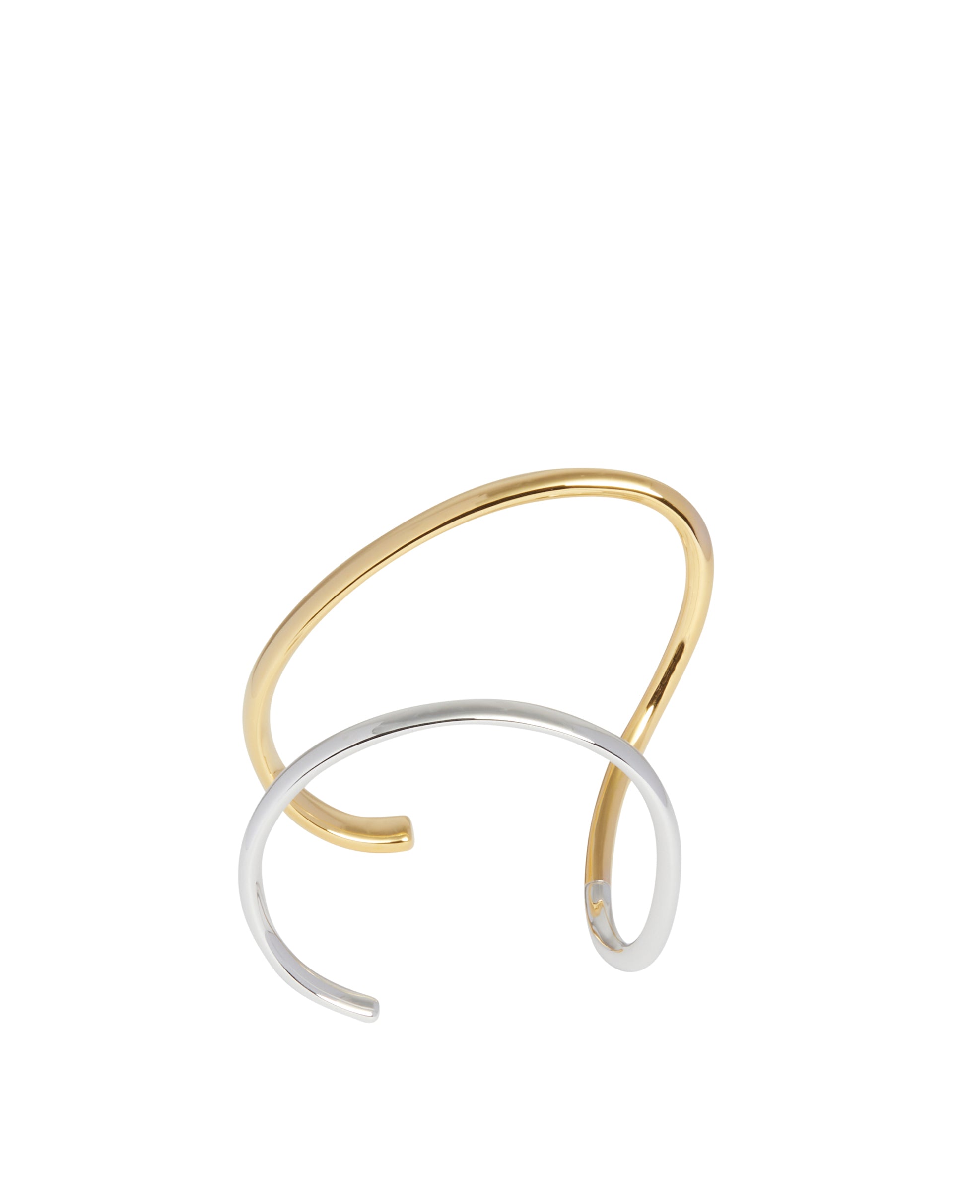 CHARLOTTE CHESNAIS Bracciale Rigido Bicolore
