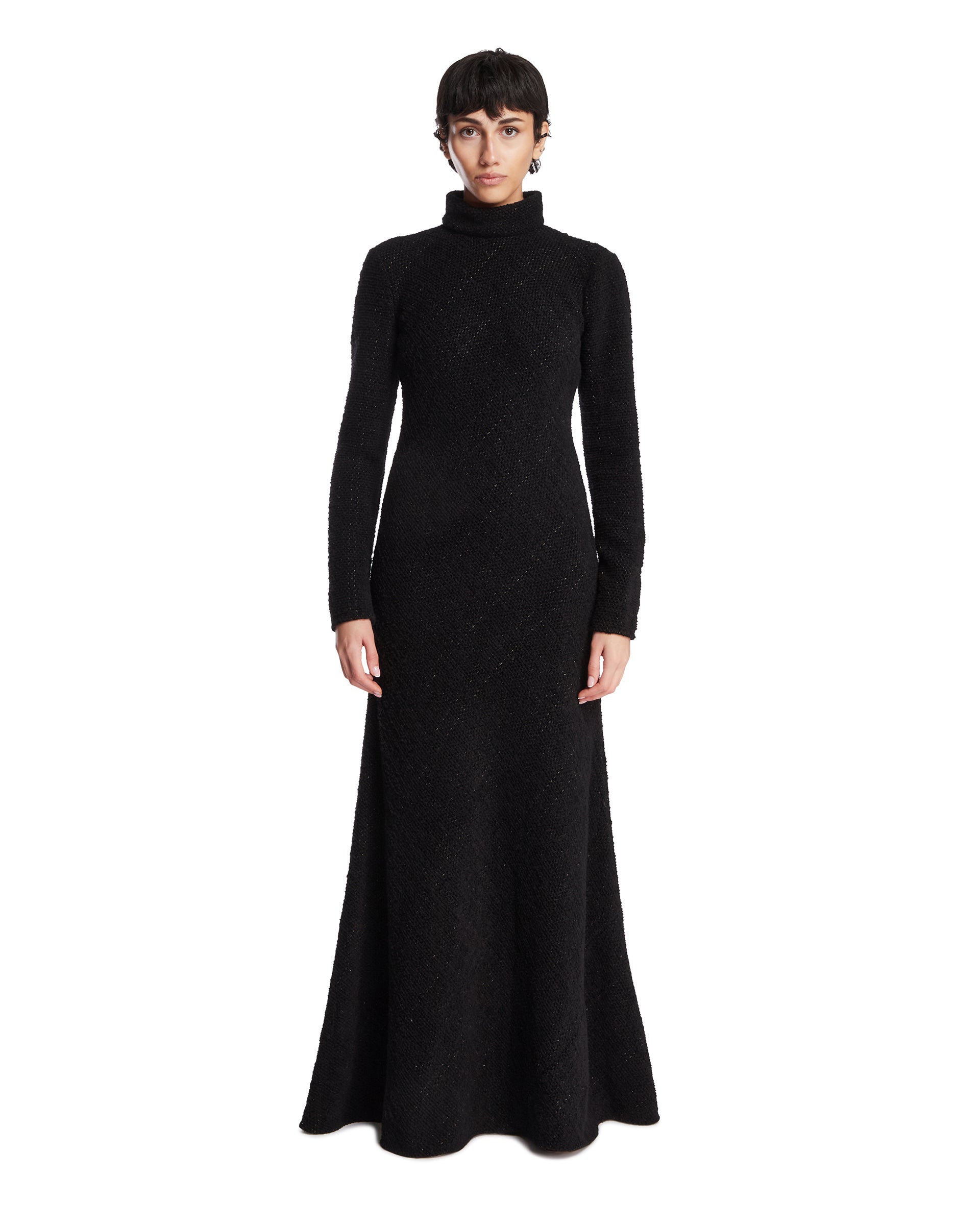 The Row Abito Melani in Cashmere Nero