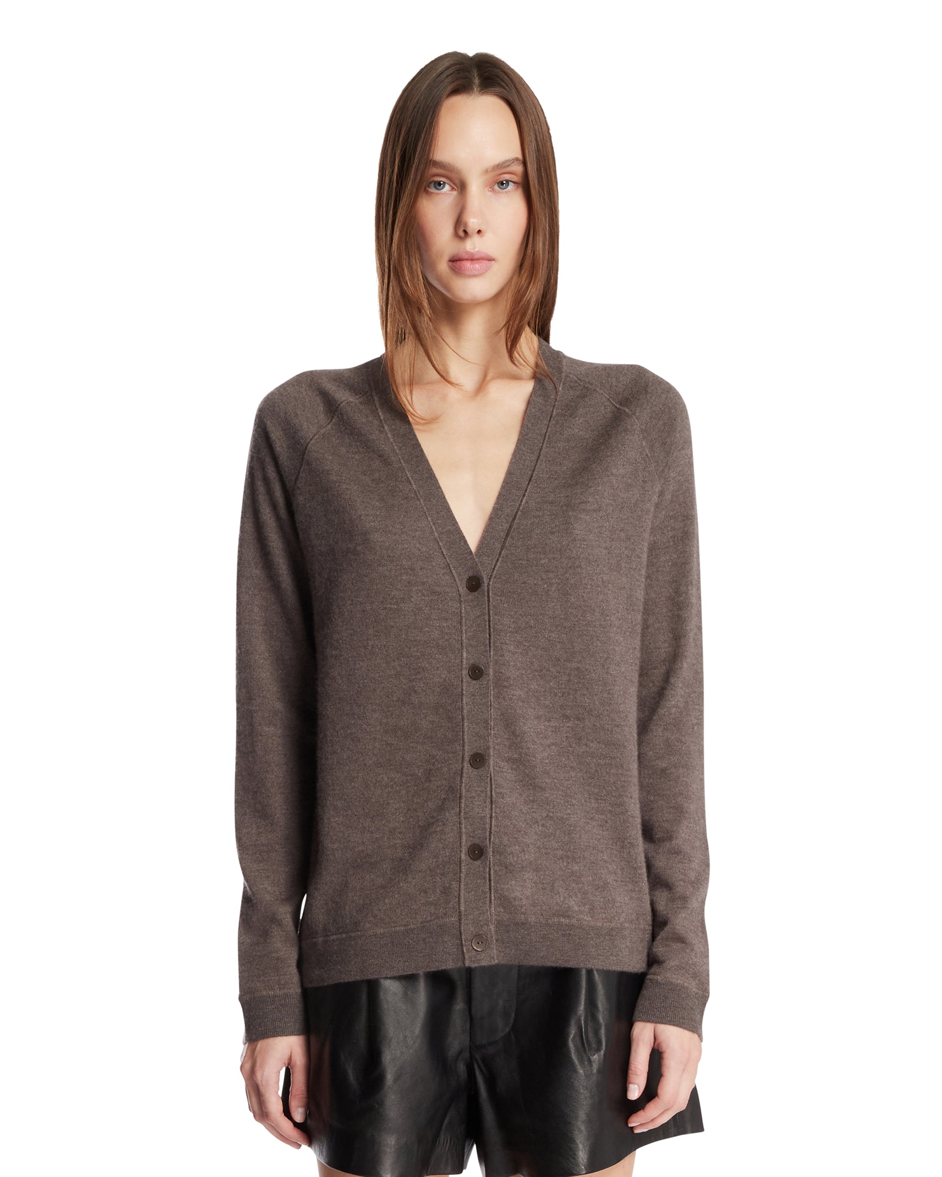 The Row Cardigan Liberty Marrone