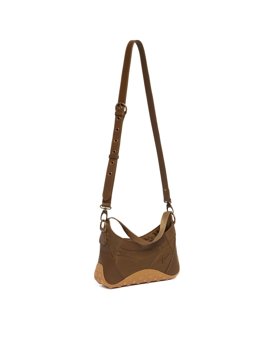 Nike Nike x KNWLS Borsa A Spalla Con Logo Marrone, view 4