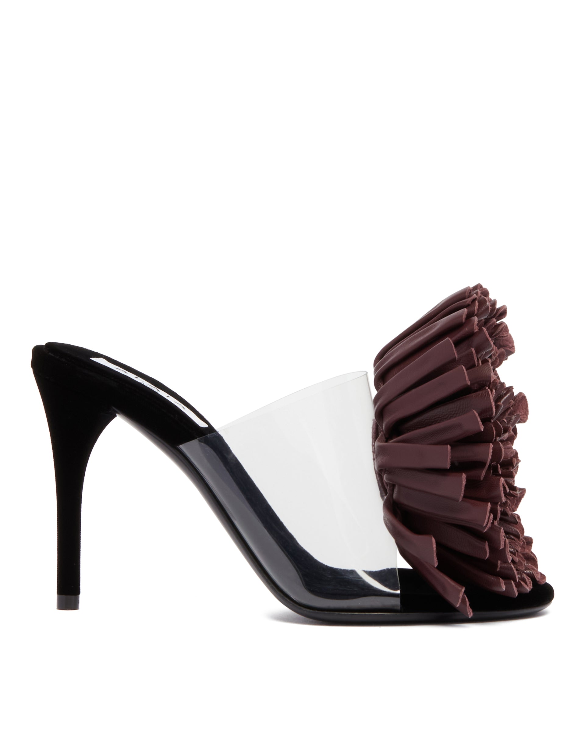 Alaïa Sandali Asimmetrici Con Fiore Viola