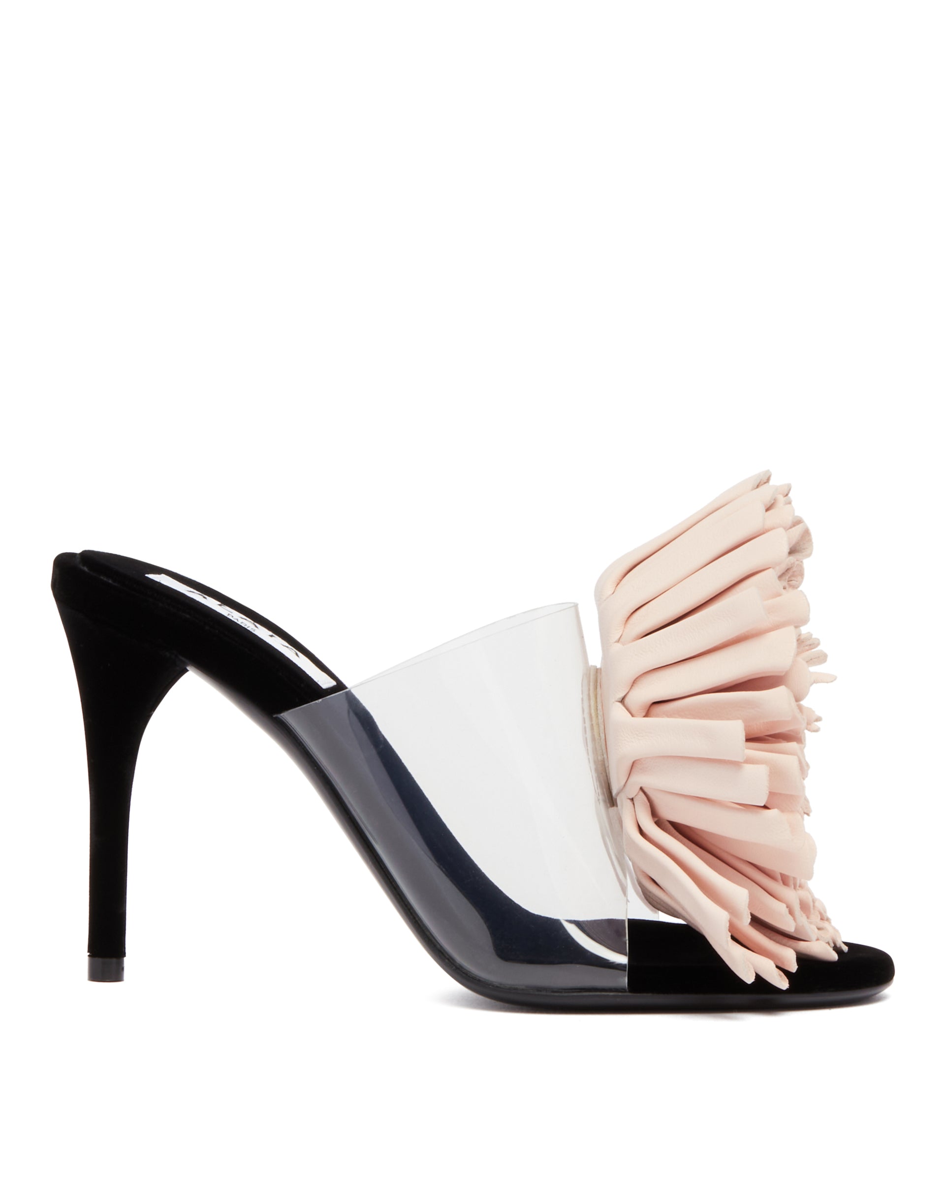 Alaïa Sandali Asimmetrici Con Fiore Rosa