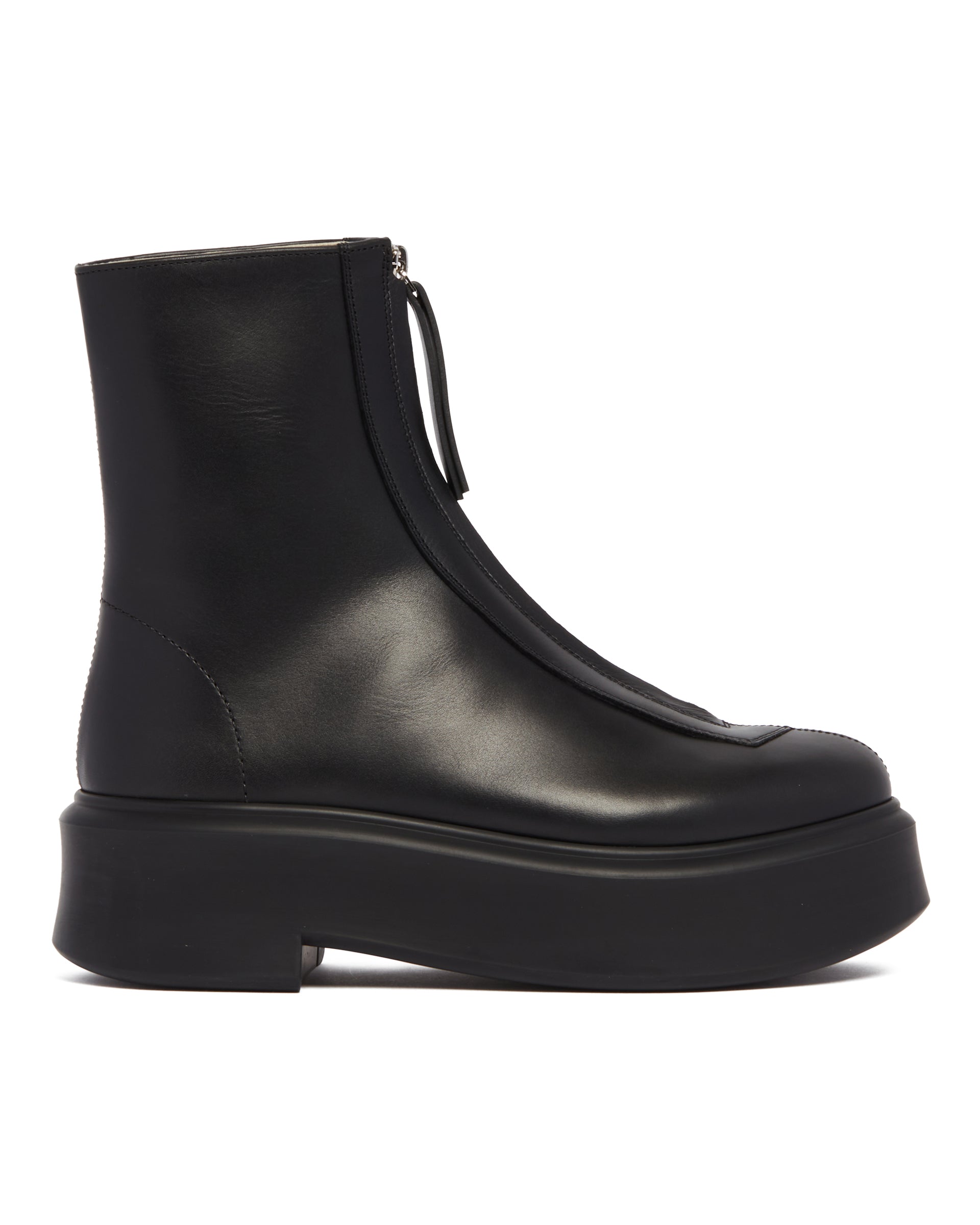 The Row Zipped Boots I Neri, view 2