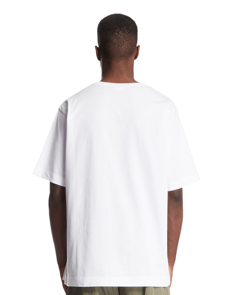 Dries Van Noten T-Shirt Girocollo Bianca, view 5