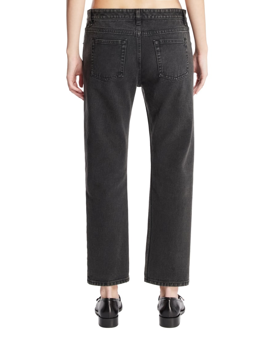 The Row Jeans in Cotone Riaco Neri, view 5