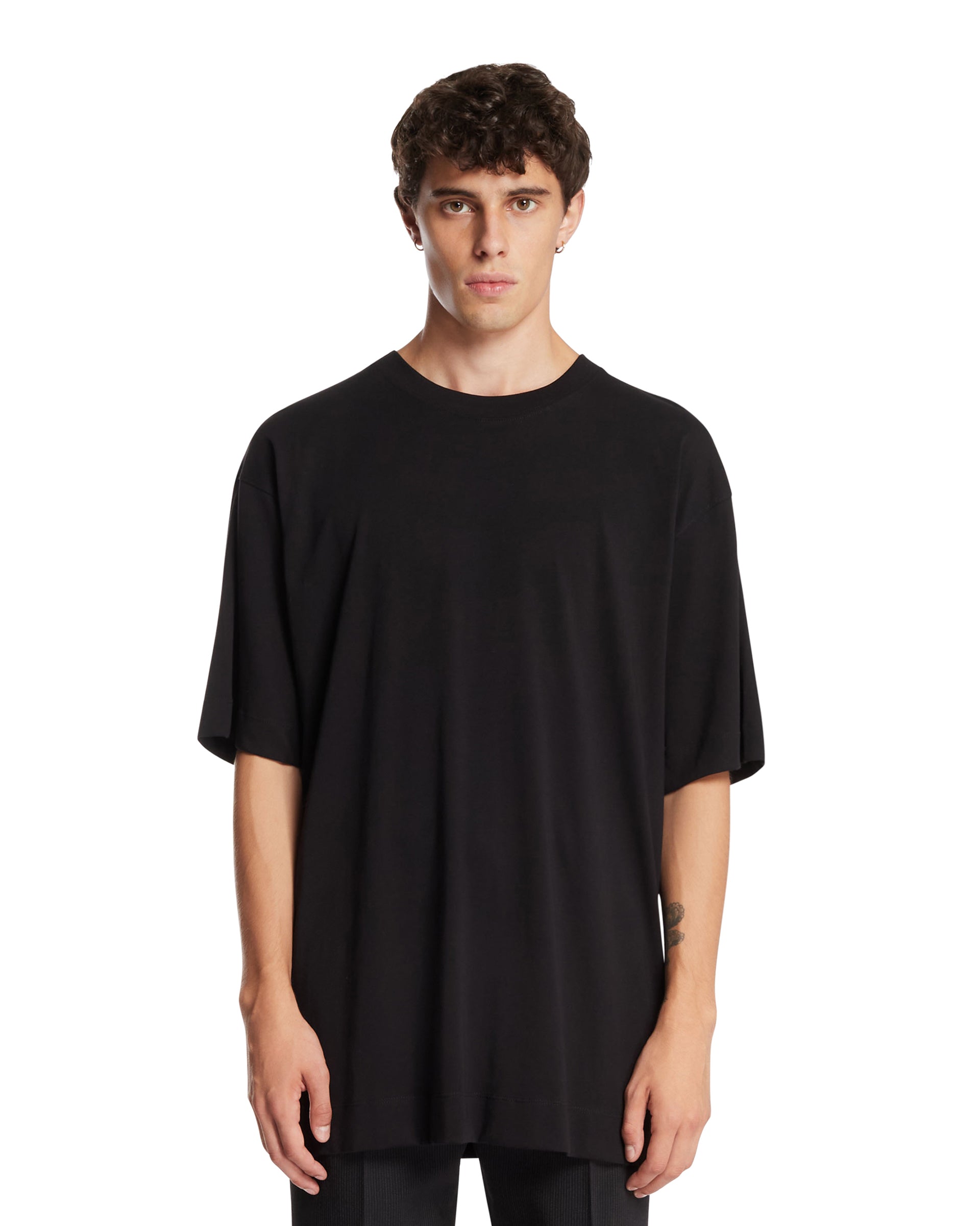 Dries Van Noten T-Shirt Girocollo Nera