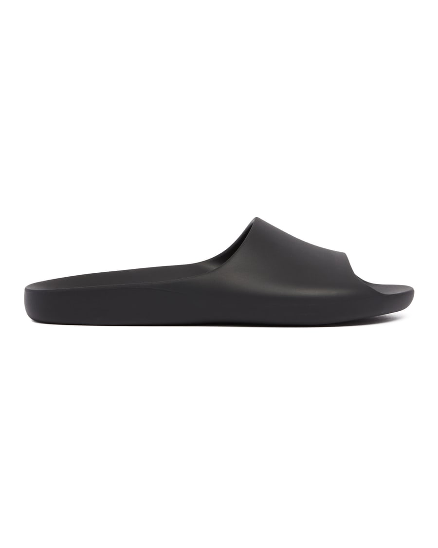 The Row Sandali Ama Slip-on in Gomma Neri, view 2