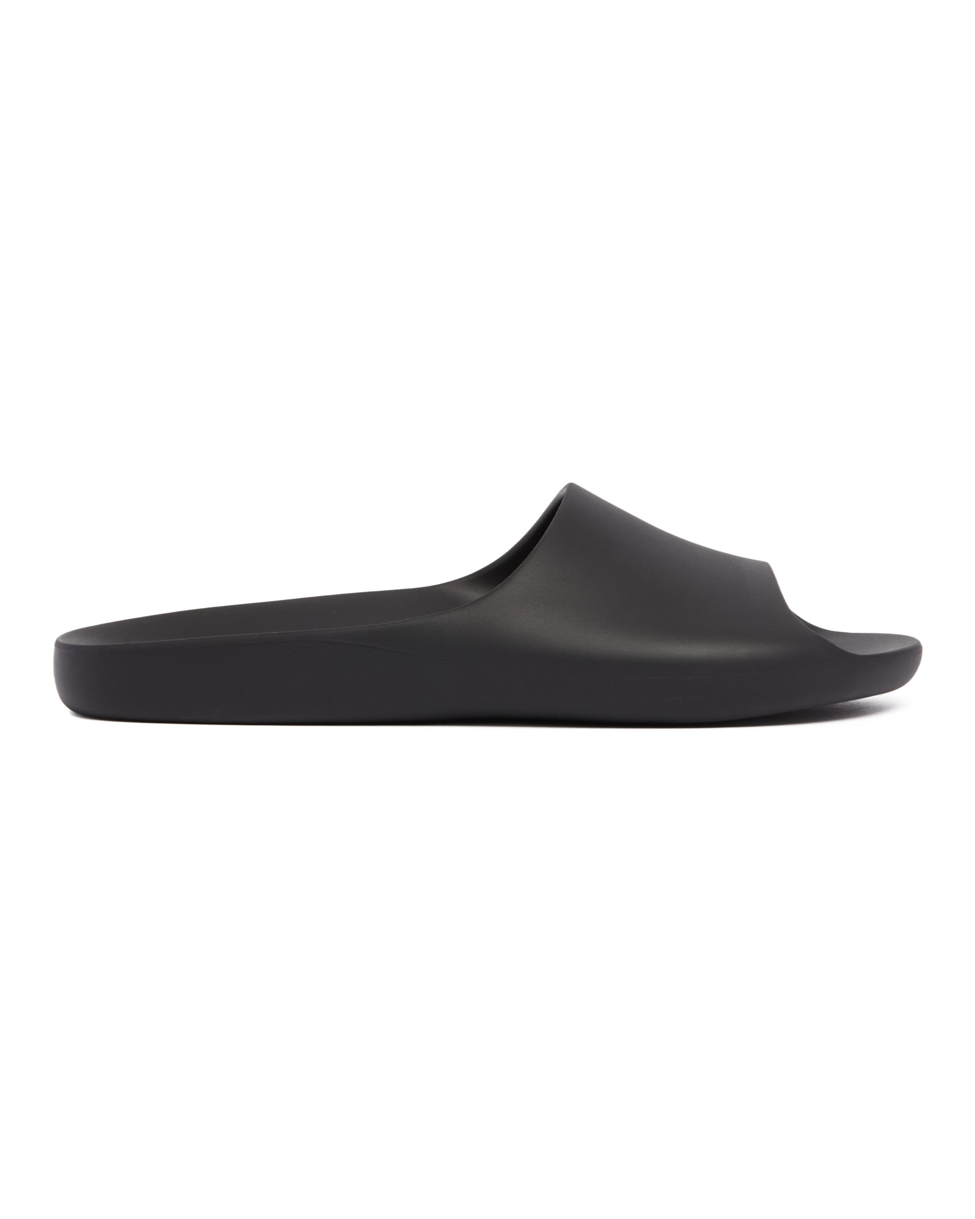 The Row Sandali Ama Slip-on in Gomma Neri, view 2