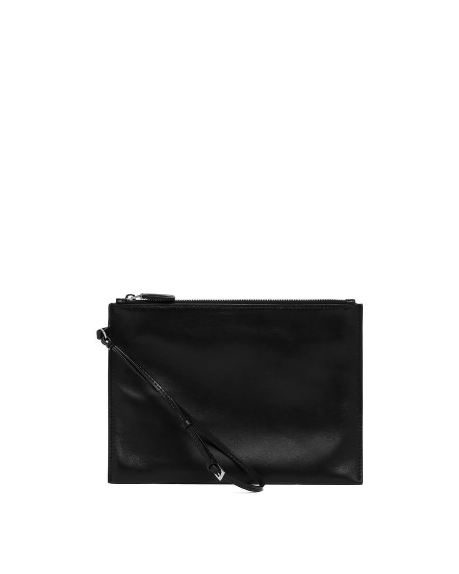 The Row Pochette Wristlet Nera