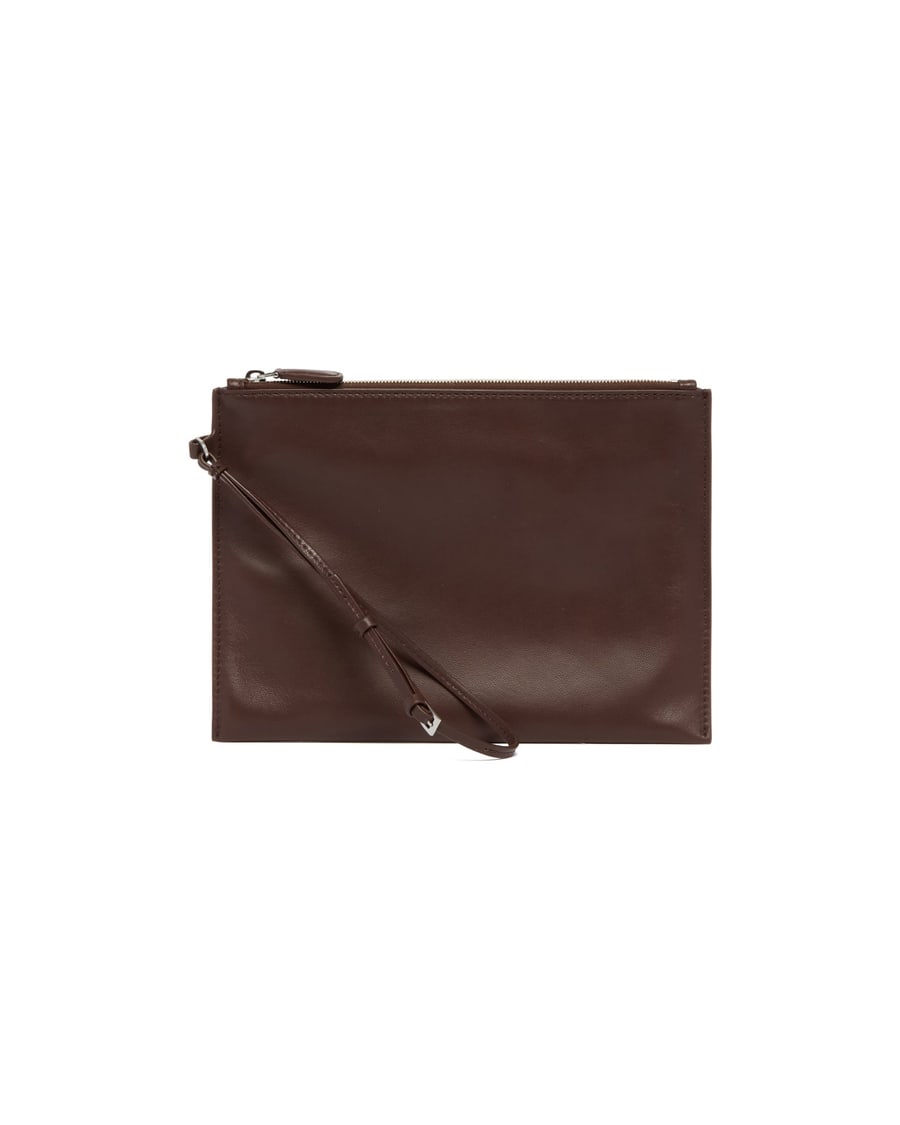 The Row Pochette Wristlet Marrone, view 2