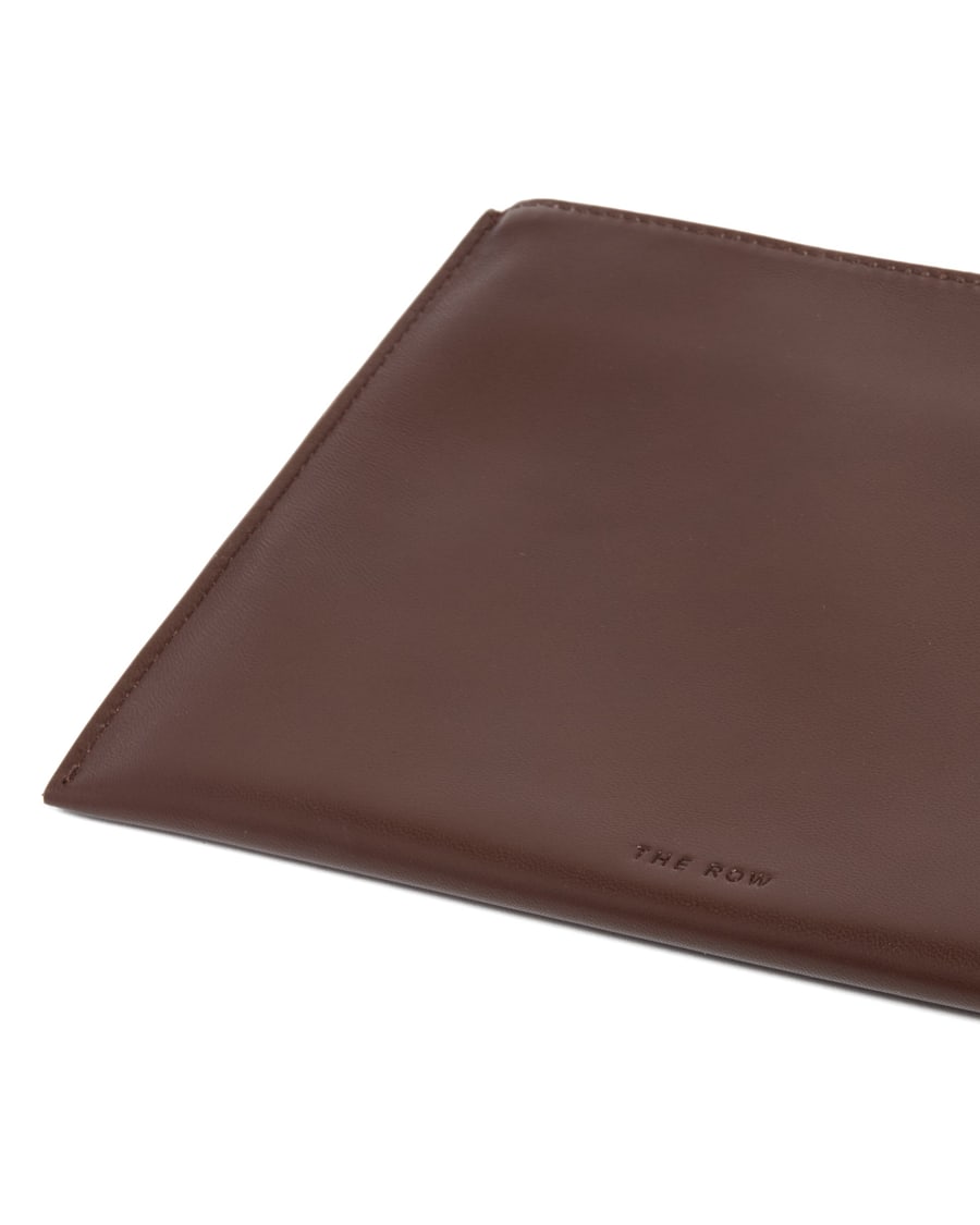 The Row Pochette Wristlet Marrone, view 4