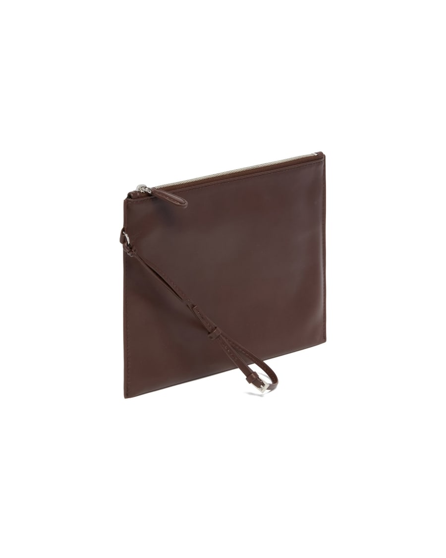 The Row Pochette Wristlet Marrone, view 5
