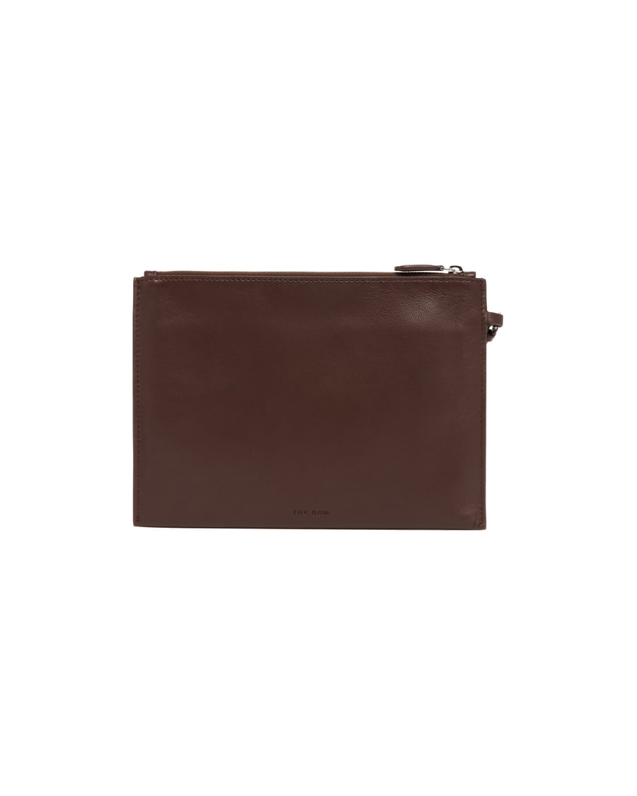 The Row Pochette Wristlet Marrone, view 6