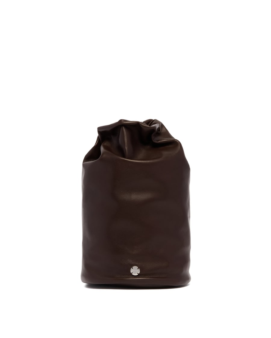 The Row Pochette A Secchiello Marrone