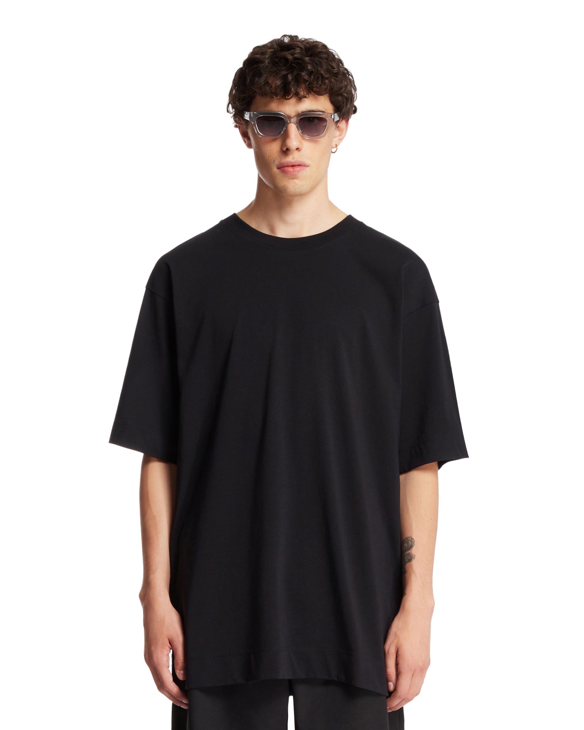 Dries Van Noten T-Shirt Girocollo Nera