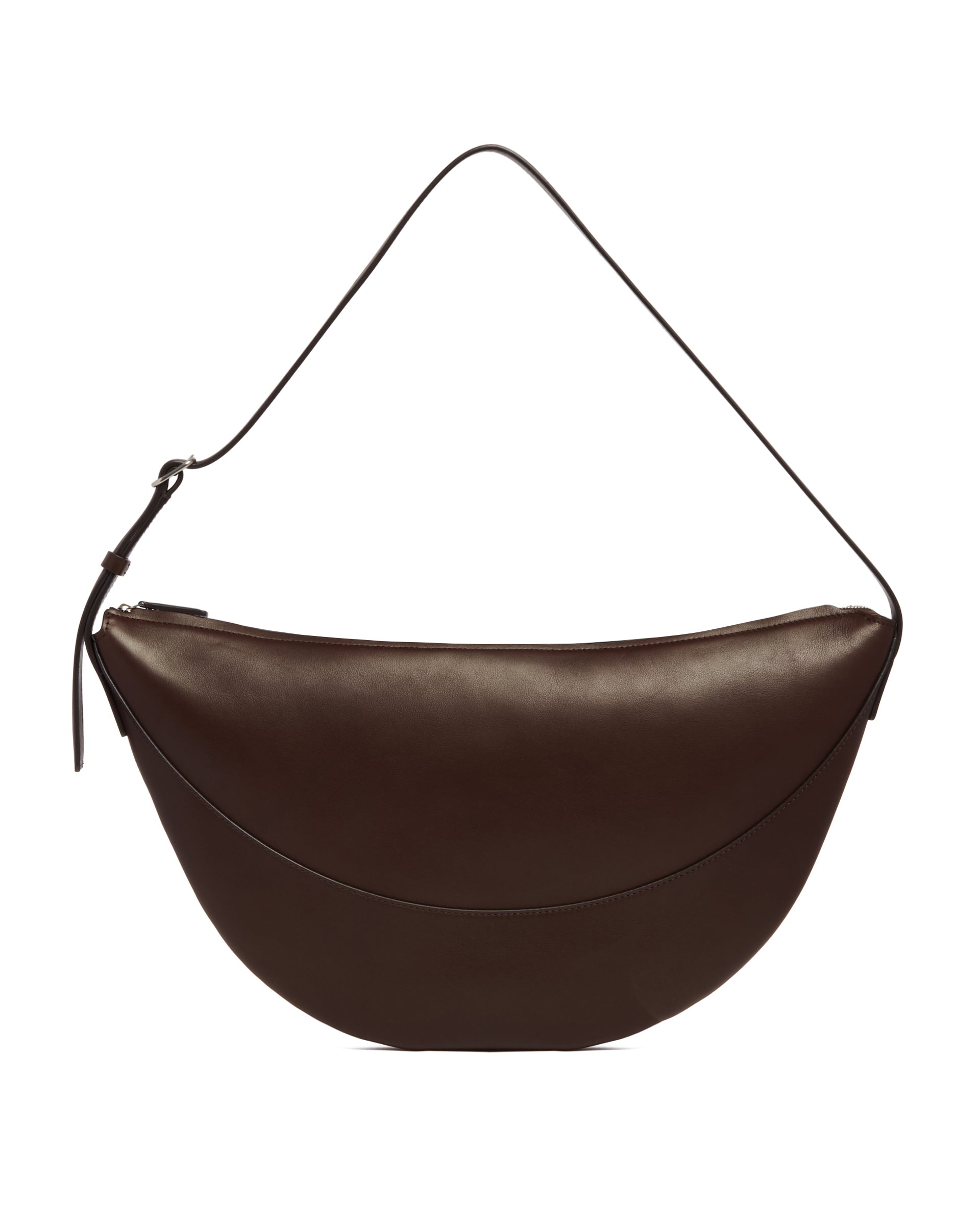 The Row Borsa in Pelle Jouve Marrone