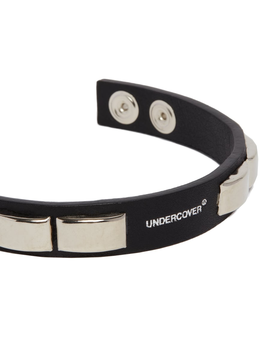 UNDERCOVER Bracciale Con Borchie Nero, view 4
