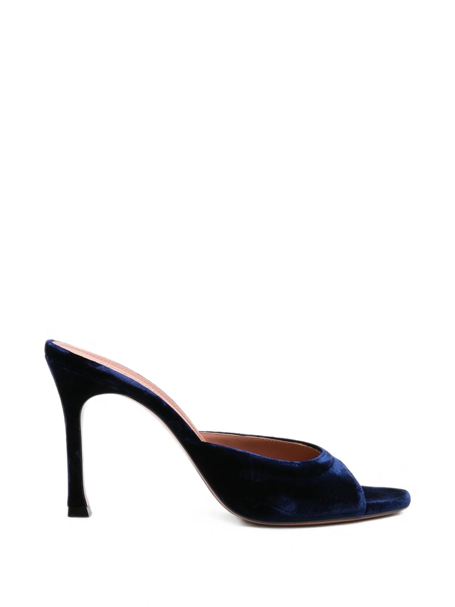 Amina Muaddi Amina Muaddi Alexa Velvet Sandals
