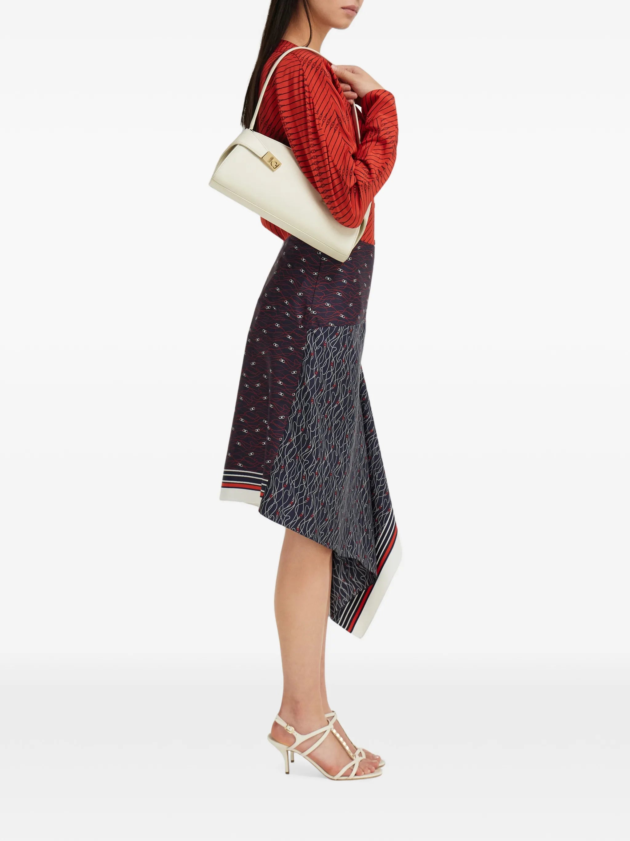 Ferragamo Ferragamo Hug East-West Shoulder Bag, view 2