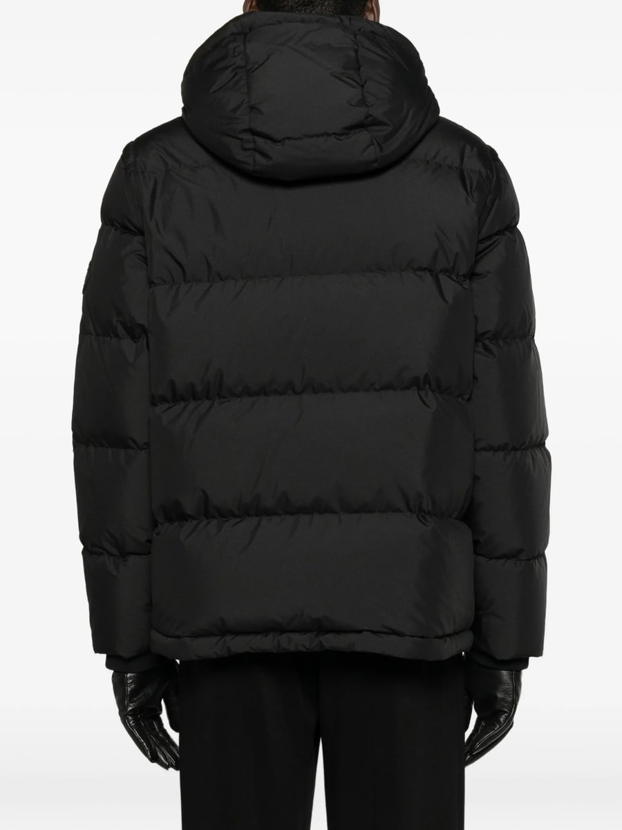 Burberry Burberry Logo-patch Puffer Jacket, view 3