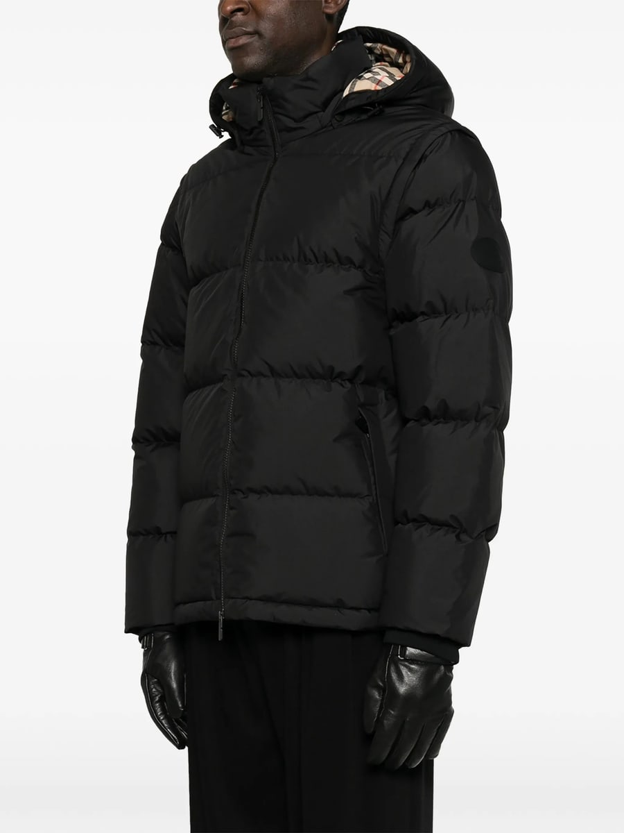 Burberry Burberry Logo-patch Puffer Jacket, view 5