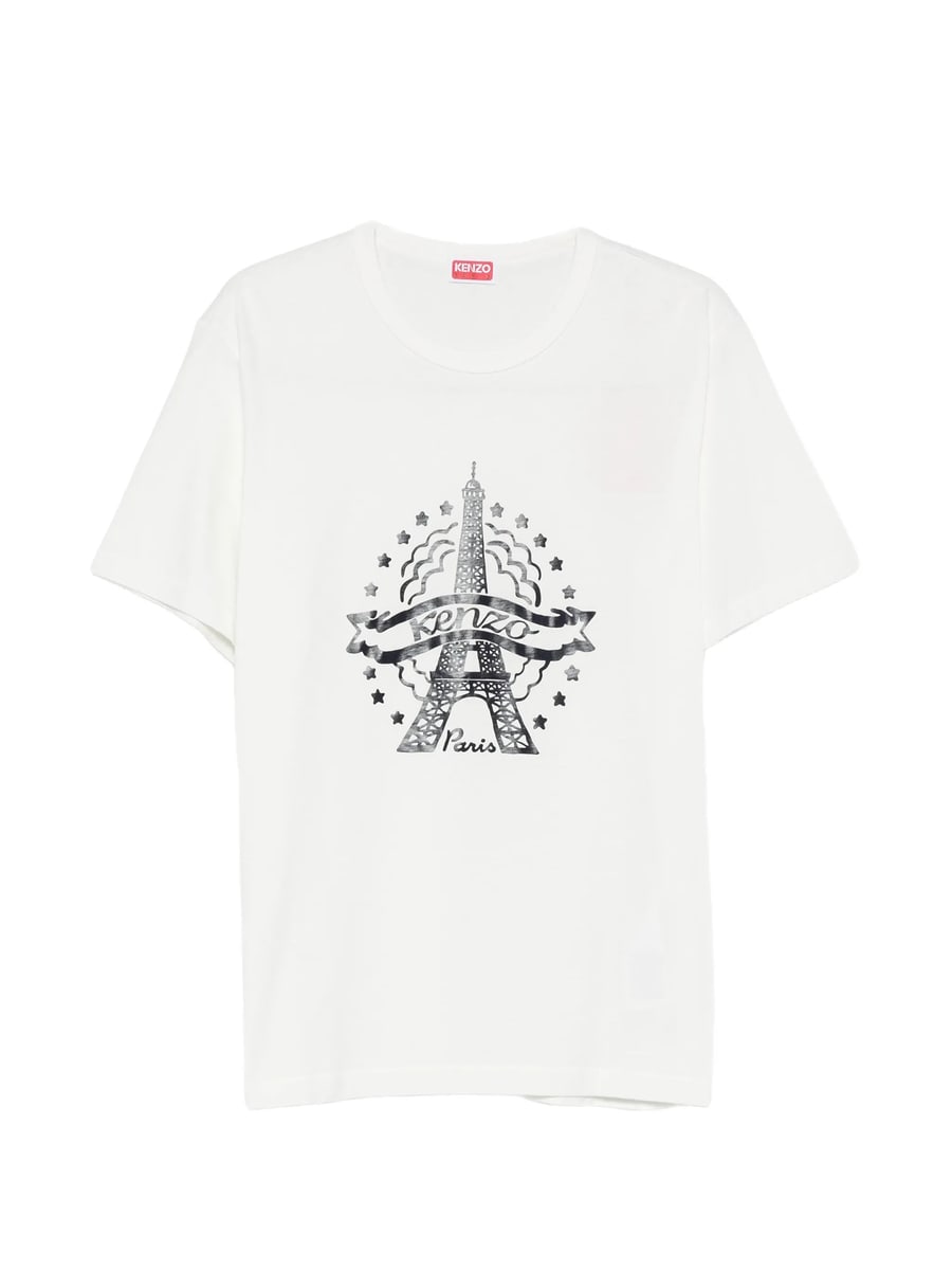 Kenzo Kenzo Graphic-print Crew-neck T-shirt