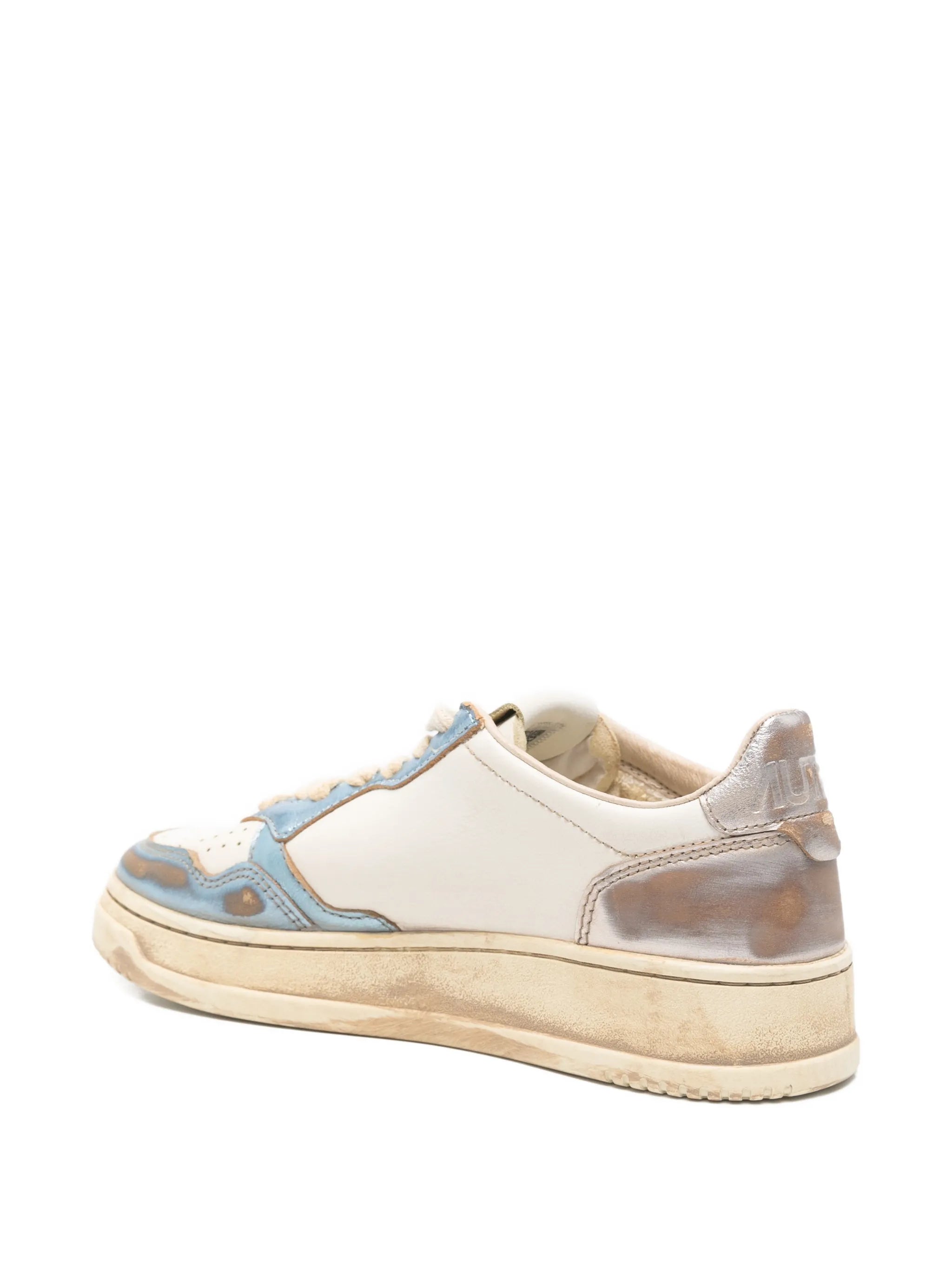 Autry Autry Perforated Lace-up Sneakers, view 2