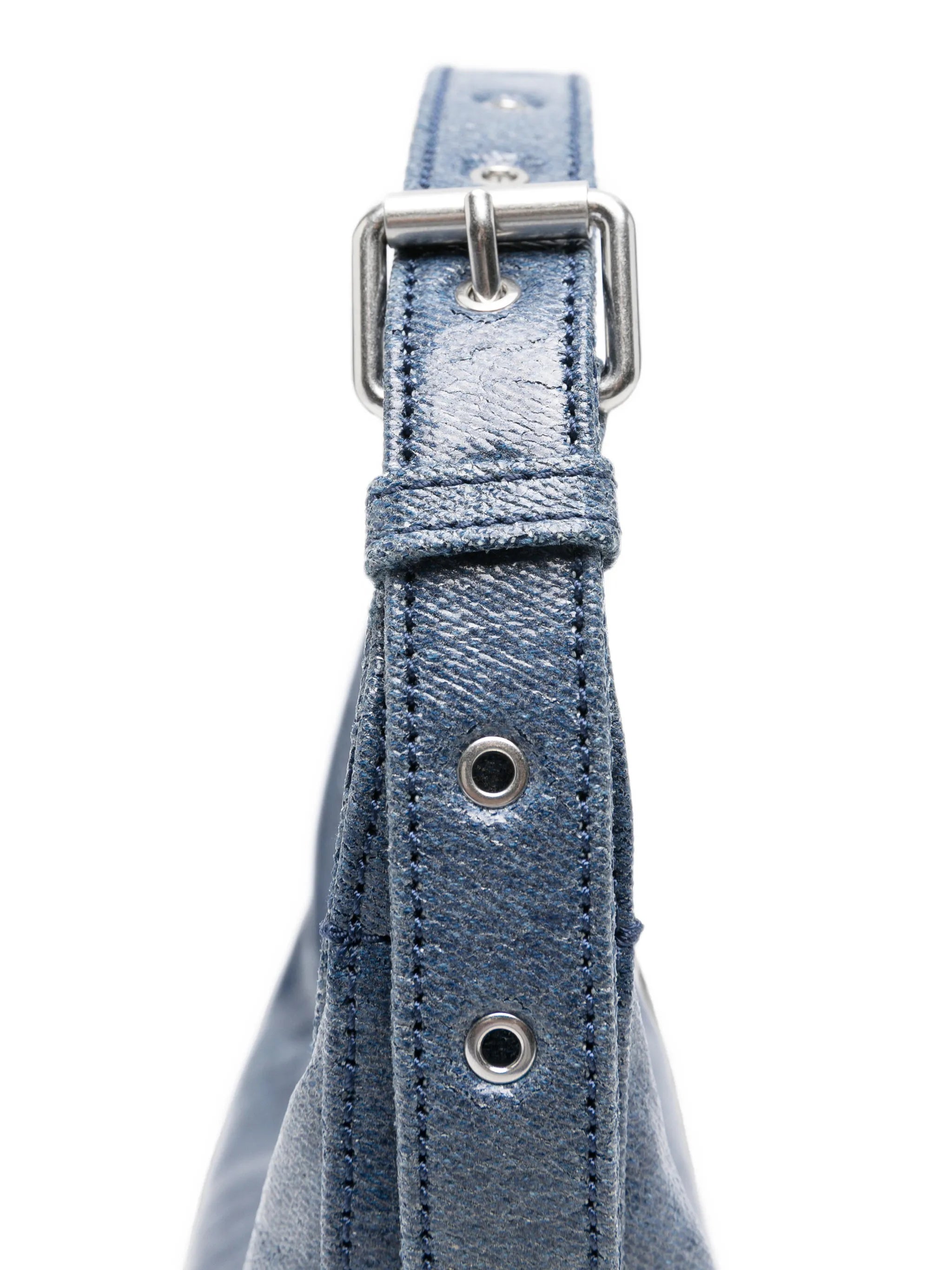 Alexander Wang Alexander Wang Crinkled-effect Logo-debossed Shoulder Bag, view 2