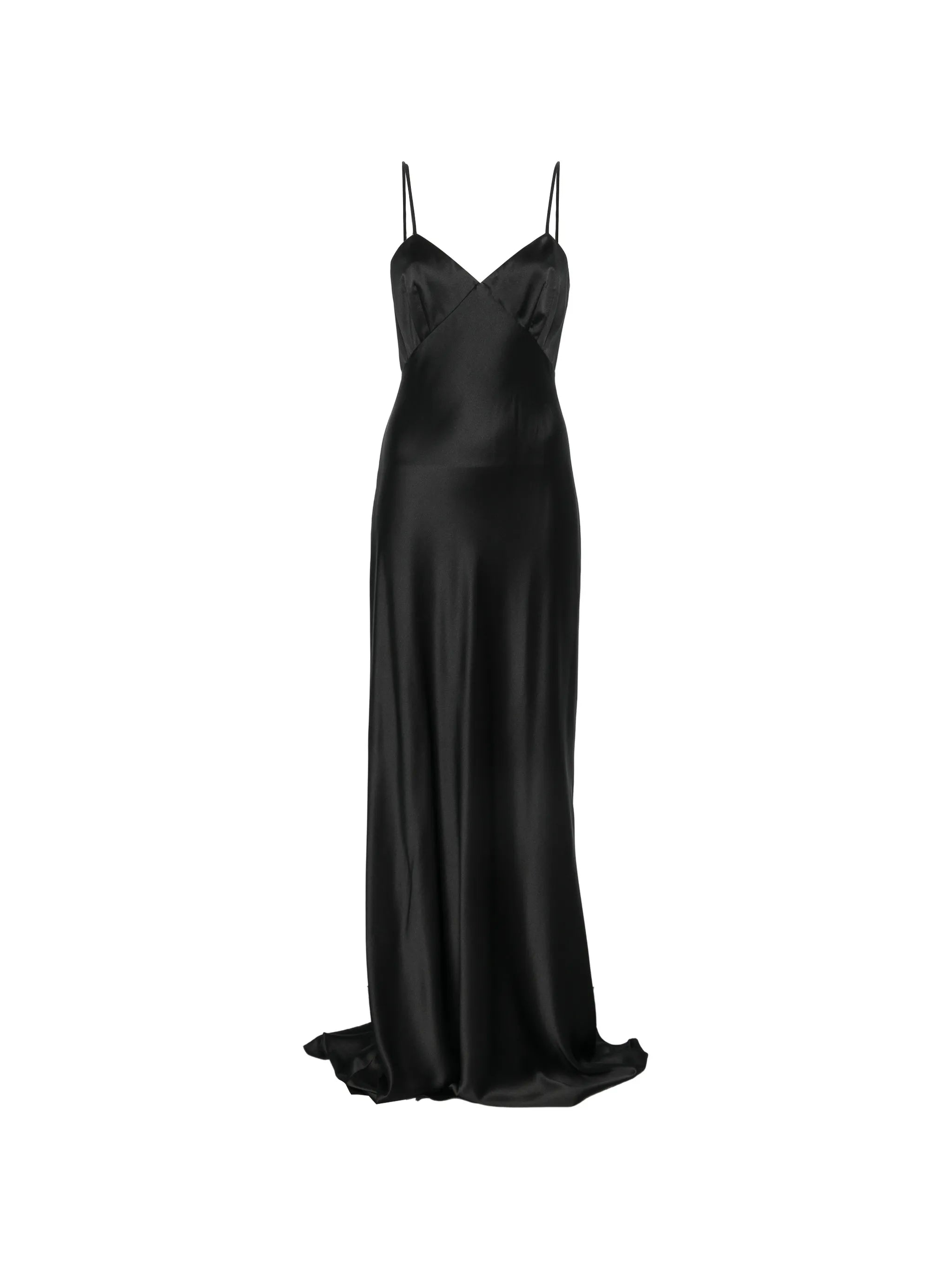 Max Mara Pianoforte Max Mara Pianoforte Satin-finish Back-cutout Dress