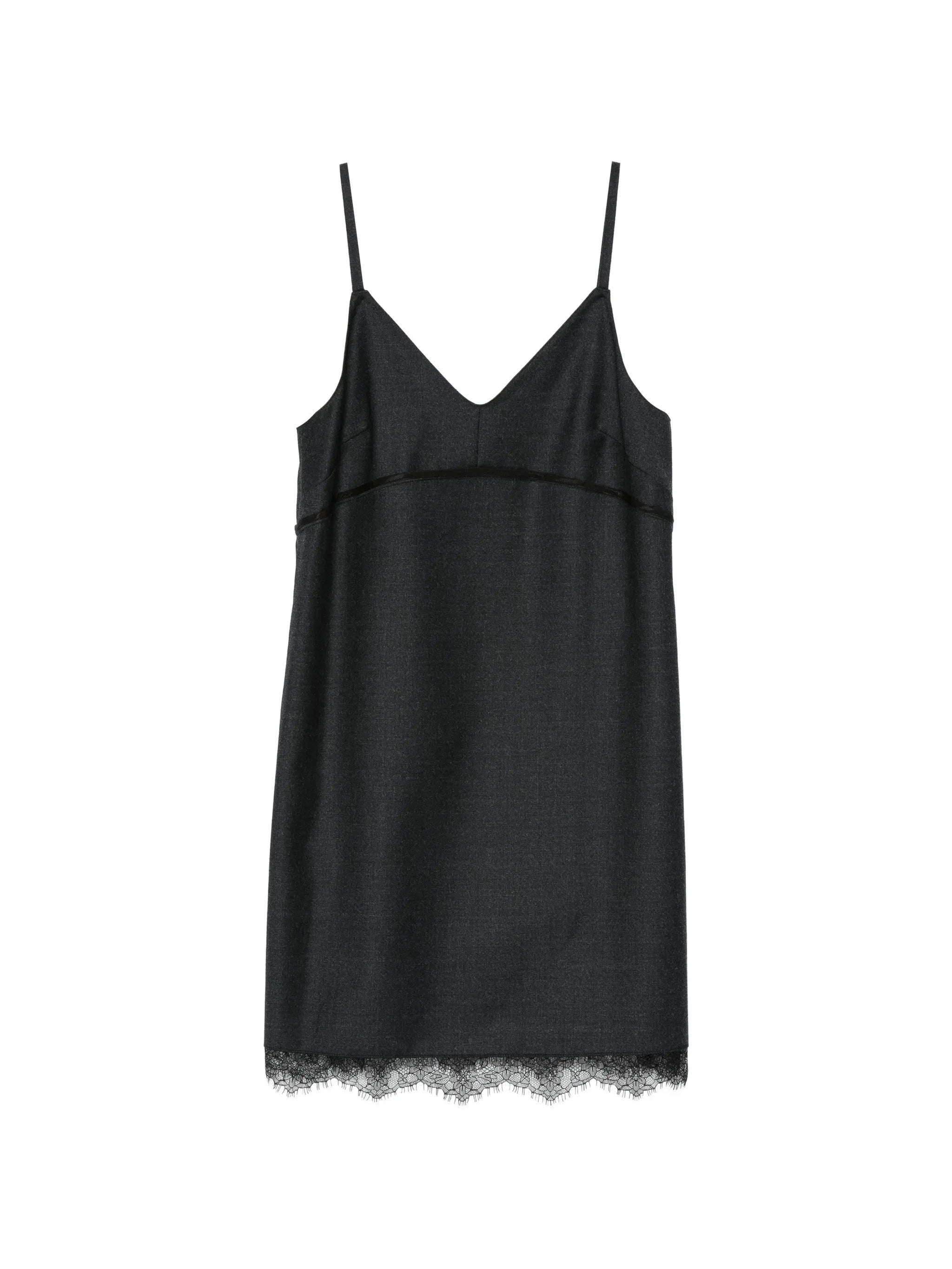 Tela Tela Lace-trim Slip Mini Dress