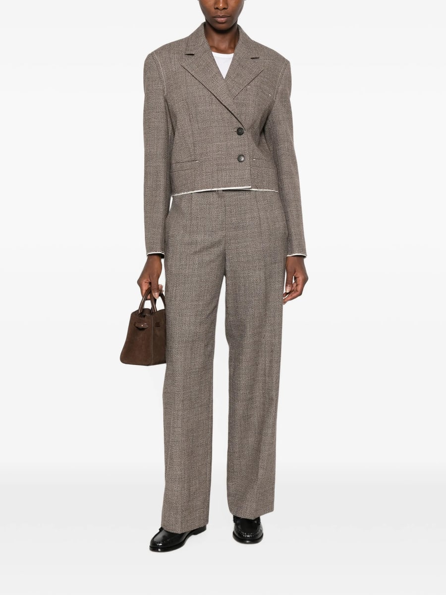 Tela Tela Cropped Double-breasted Jacket, view 2