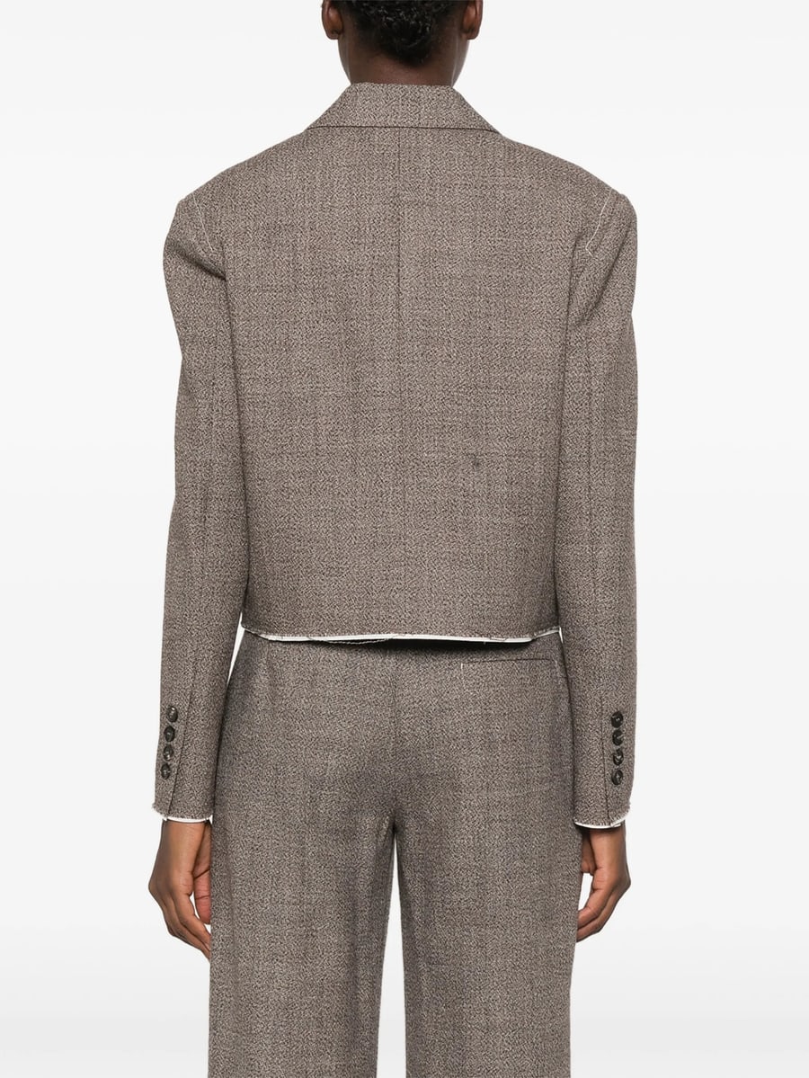 Tela Tela Cropped Double-breasted Jacket, view 5