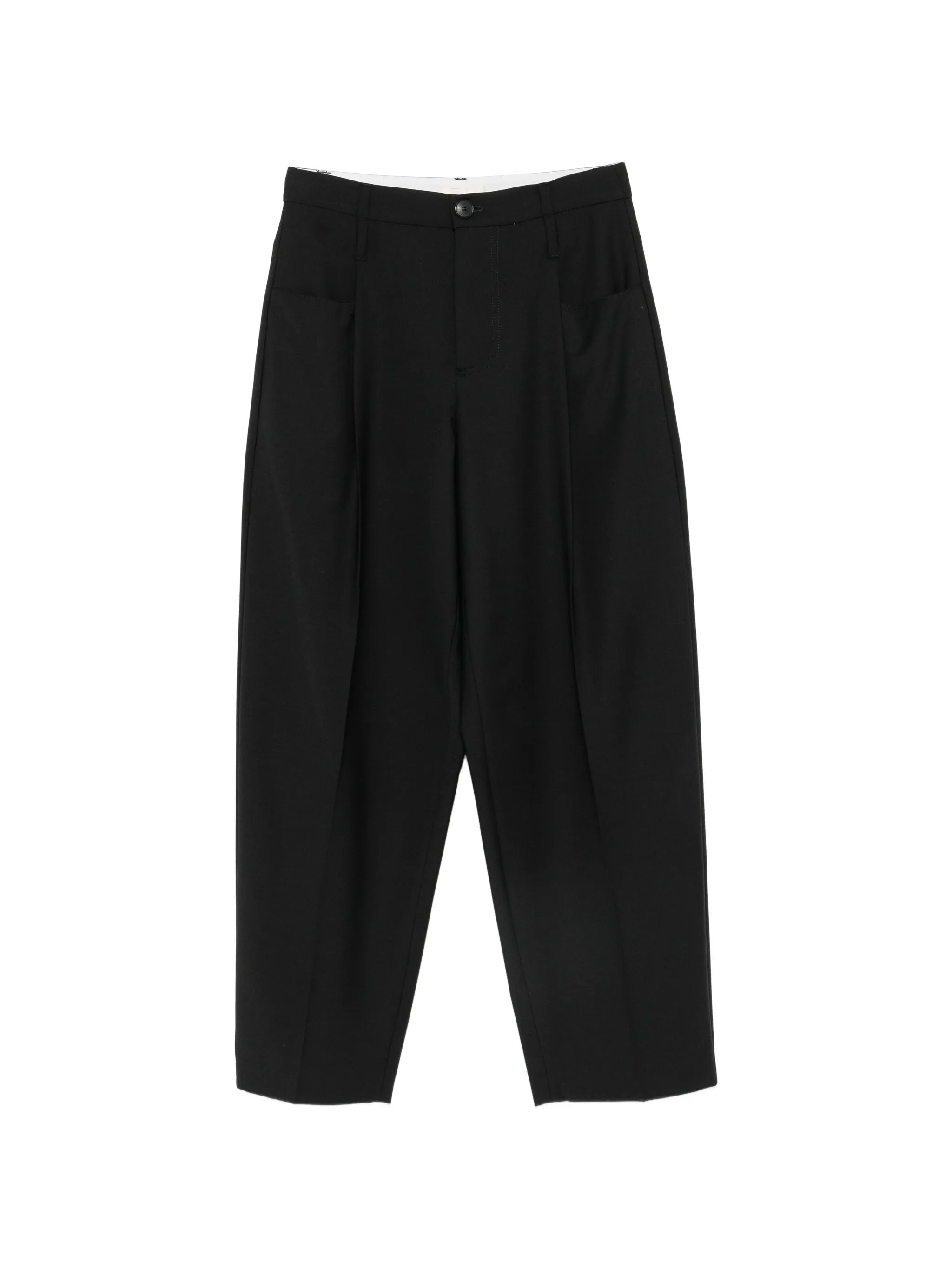 Tela Tela Pleated-detail Cropped Trousers