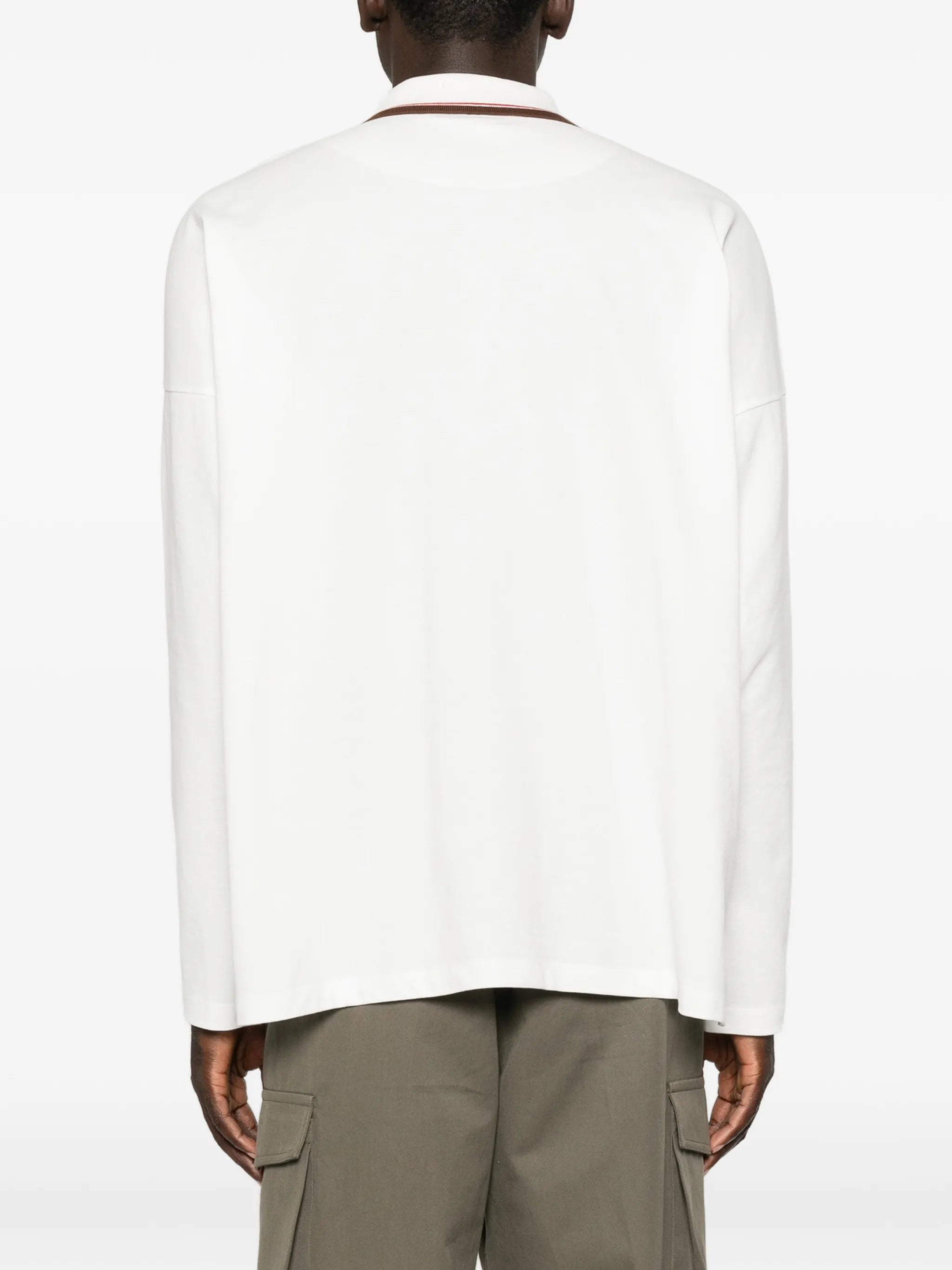 Vivienne Westwood Vivienne Westwood Orb-embroidered Tipped Polo Shirt, view 2