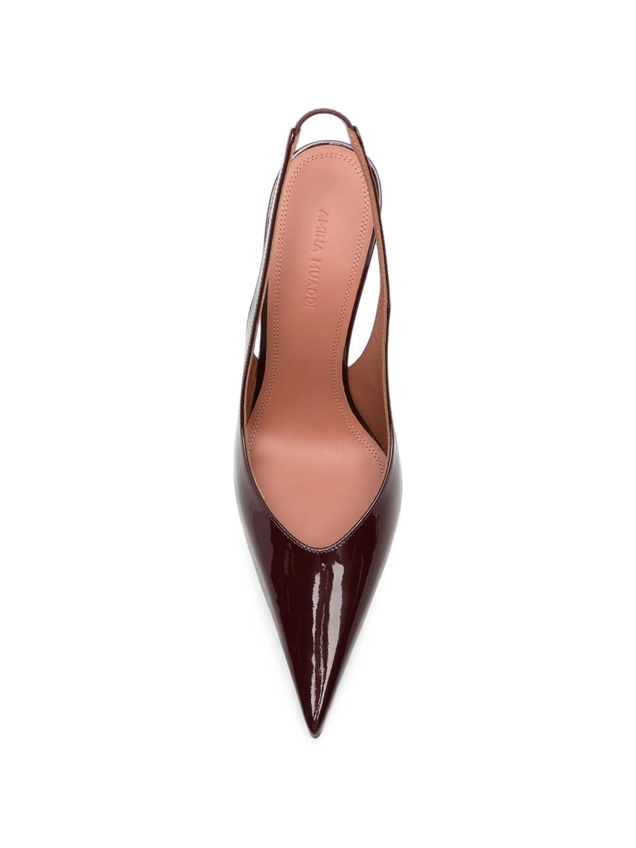Amina Muaddi Amina Muaddi Anok Slingback Pumps, view 4