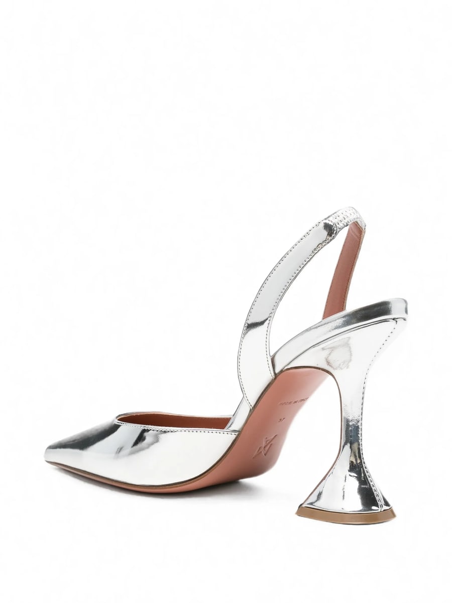 Amina Muaddi Amina Muaddi Hollis Slingback Pumps, view 3