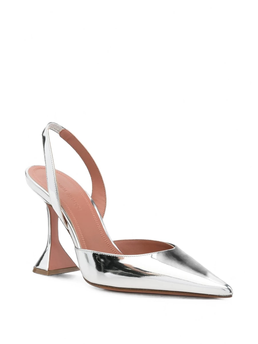 Amina Muaddi Amina Muaddi Hollis Slingback Pumps, view 4