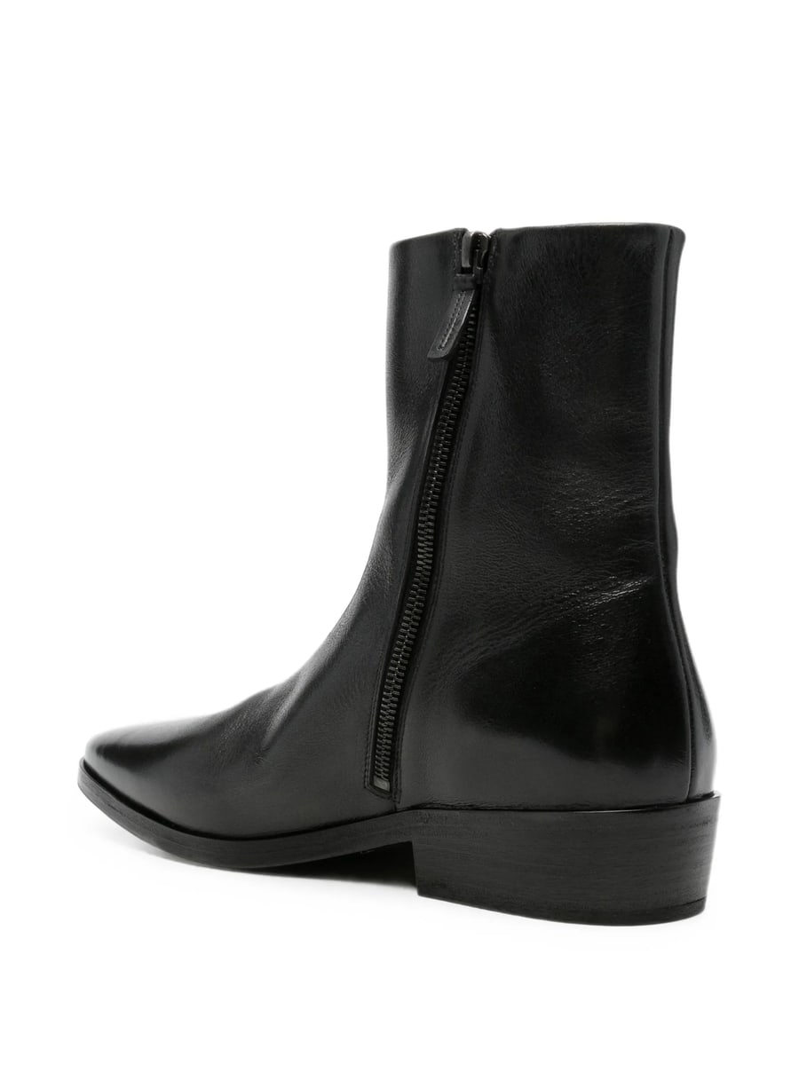 Marsèll Marsèll Side-zip Leather Ankle Boots, view 2