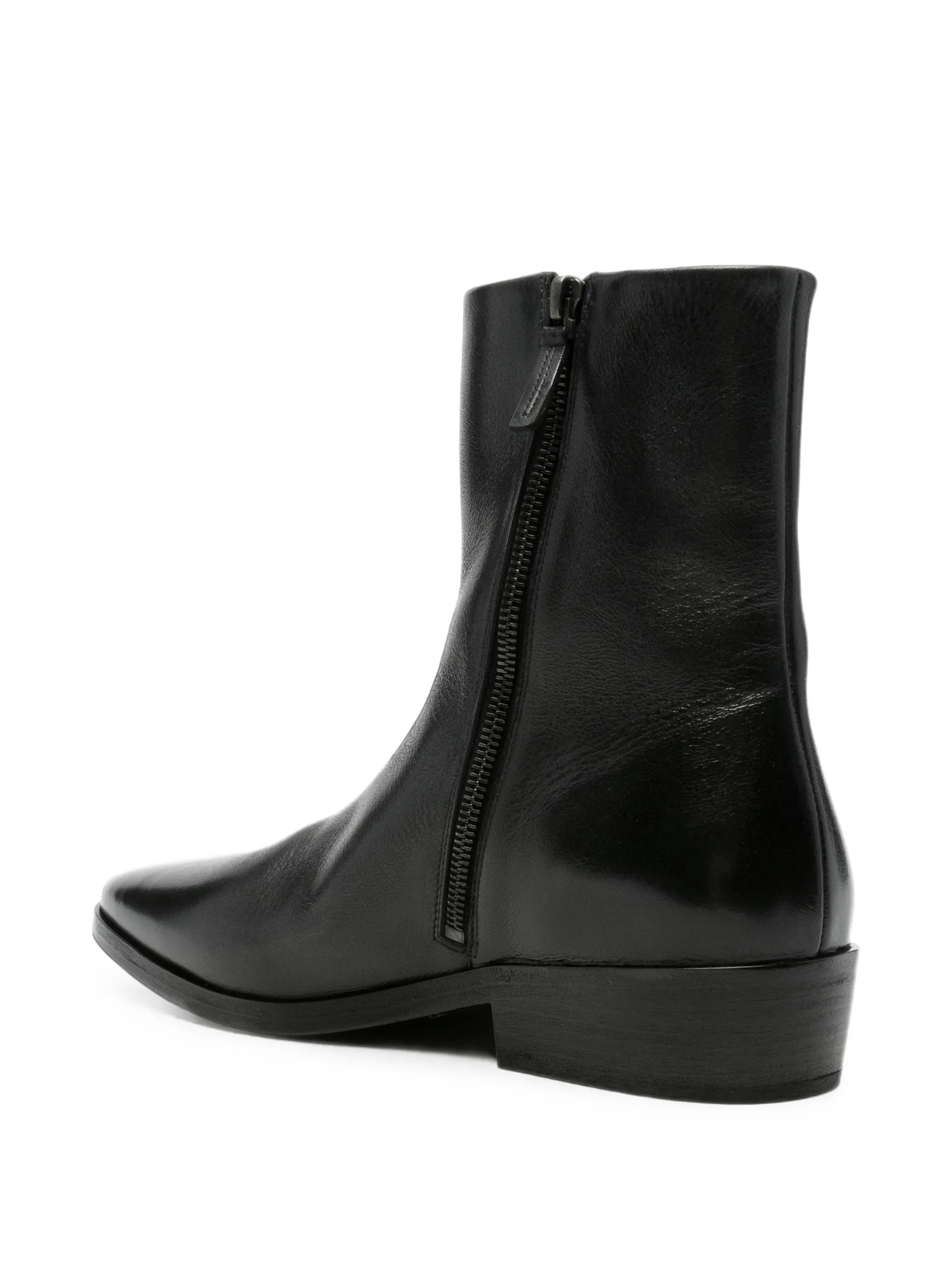 Marsèll Marsèll Side-zip Leather Ankle Boots, view 2