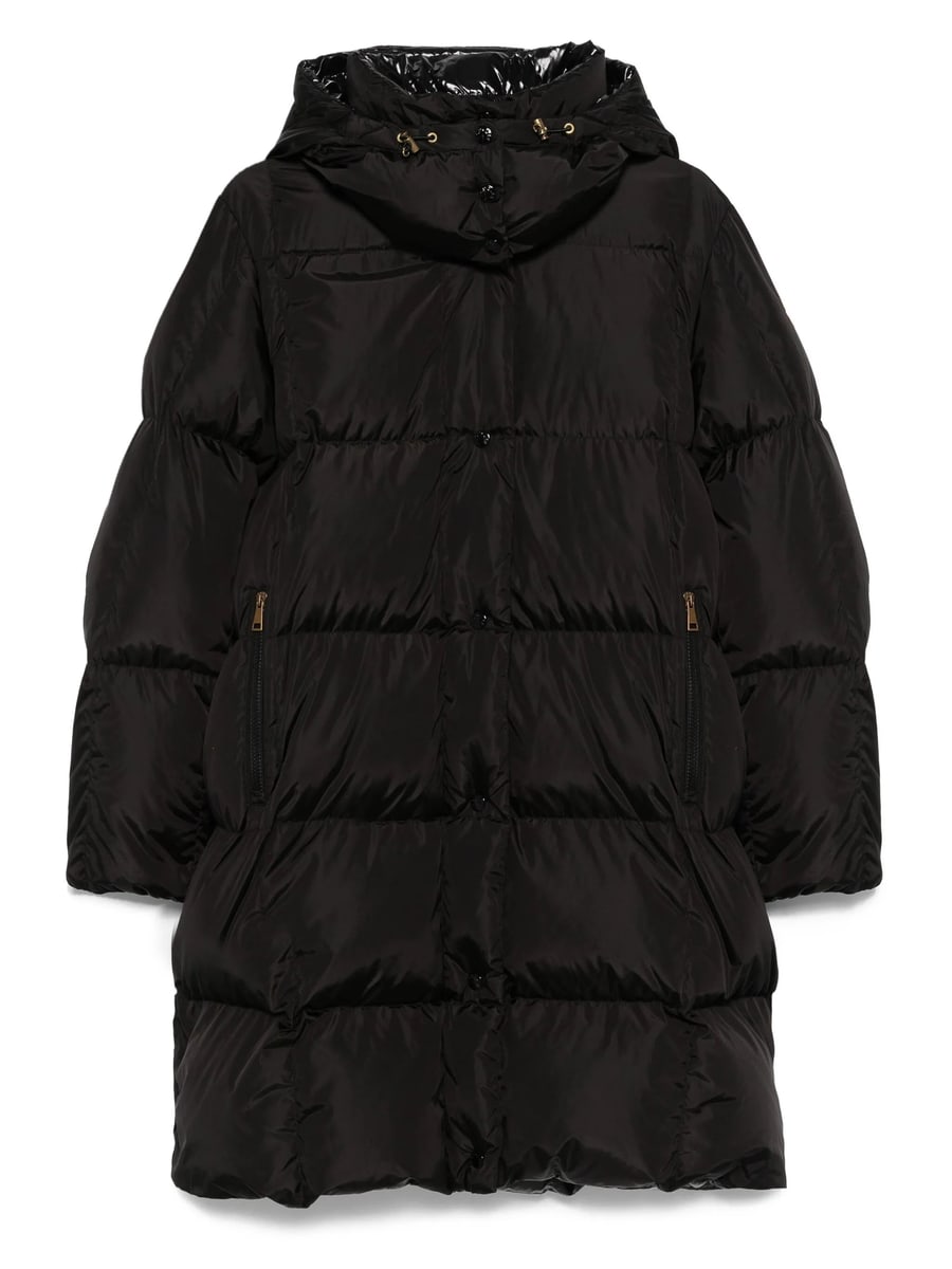 Moncler Moncler Hooded Quilted Coat, view 2