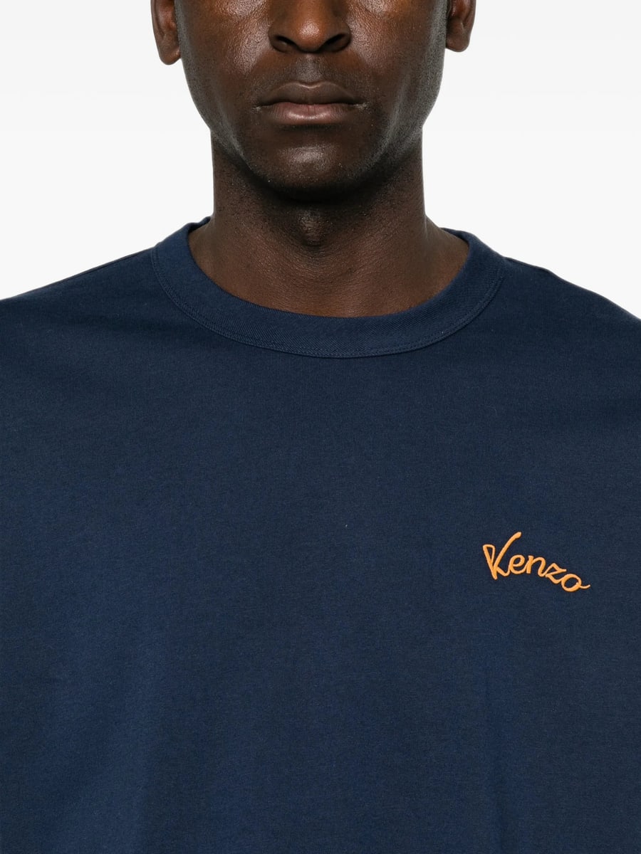 Kenzo Kenzo Eiffel Tower-print Long-sleeve T-shirt, view 3