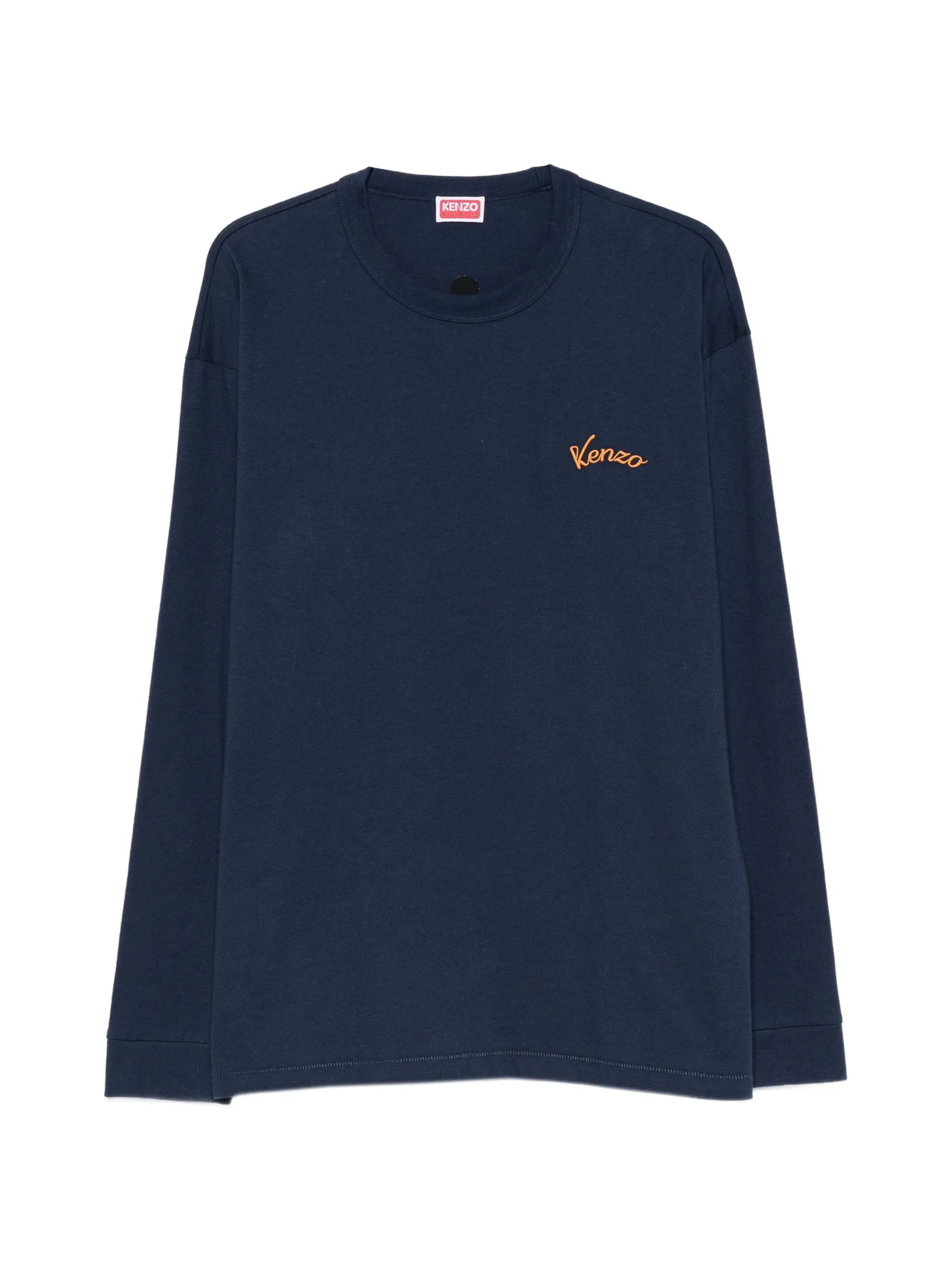 Kenzo Kenzo Eiffel Tower-print Long-sleeve T-shirt