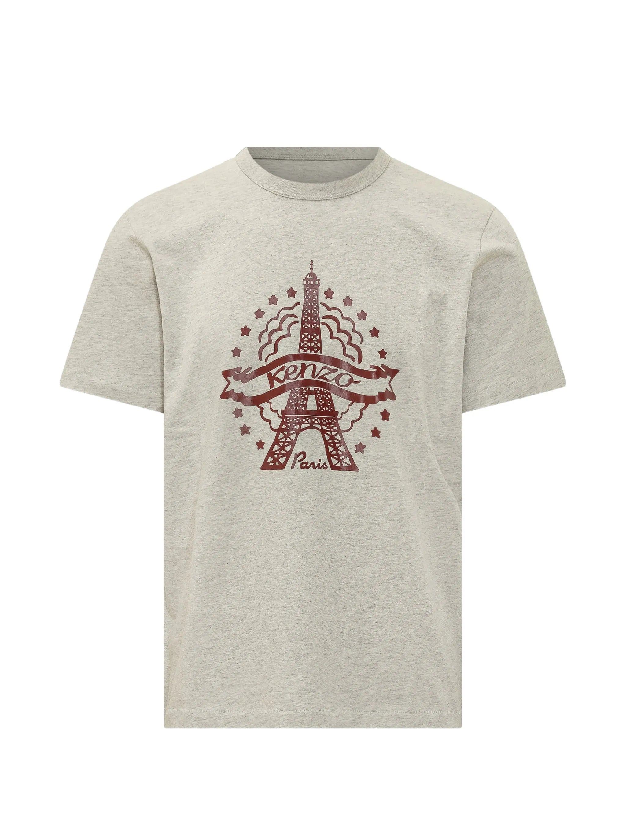 Kenzo Kenzo KENZO Eiffel Tower Design Graphic-print T-shirt