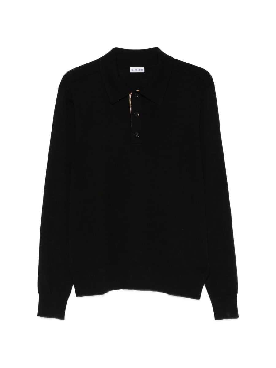 Burberry Burberry Long-sleeve Polo Shirt